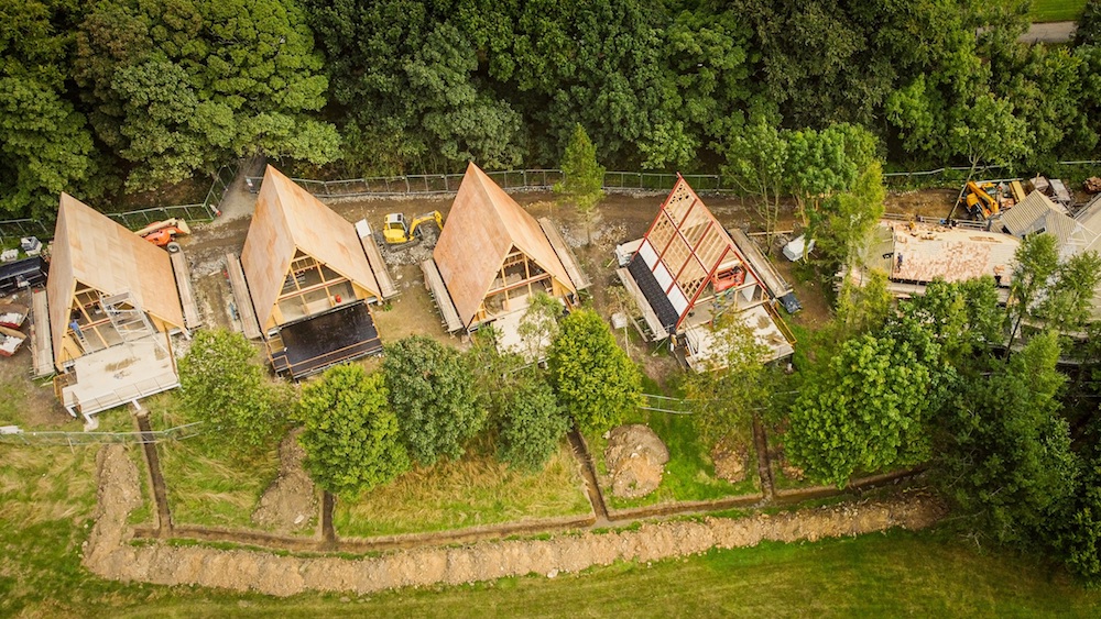 Work underway at Ramside Hall's new treehouses North East Times Magazine