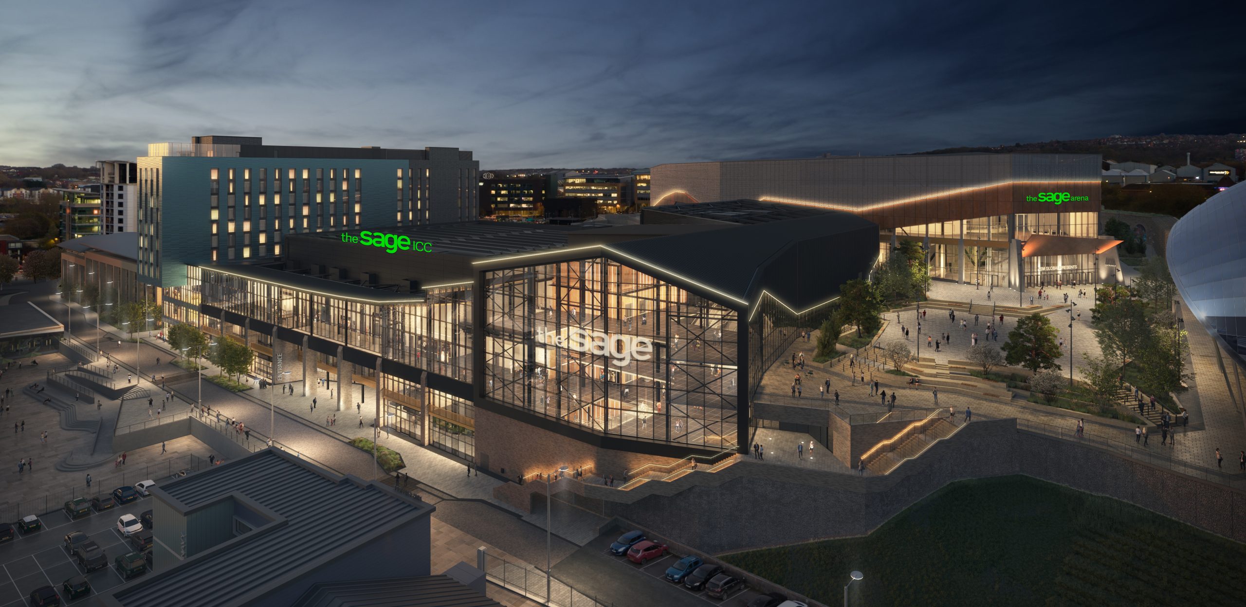 Sage reveals £10 million Gateshead events arena naming deal - North ...