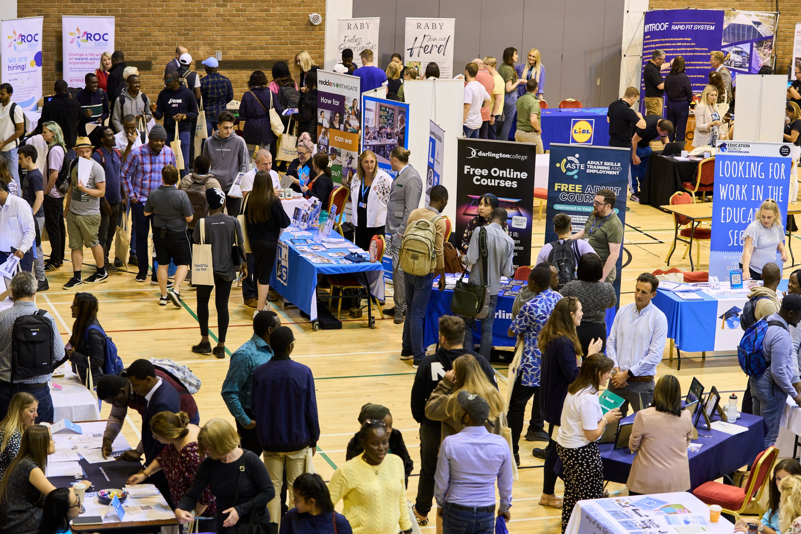 Recordbreaking Darlington Jobs Fair a 'huge success' North East