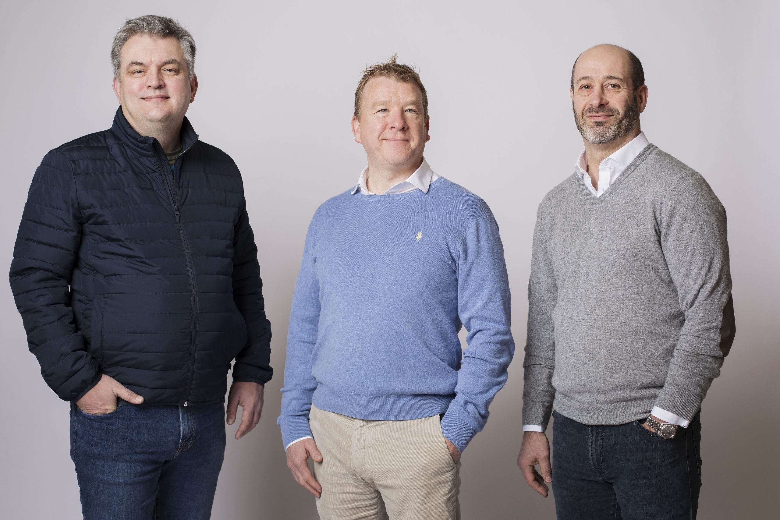 Pictured, from left to right, are Richard Brown, Melius Cyber chief executive; Steve Cowie, non- executive director; Matt Little, chair; Eldon Jobe, chief commercial officer; and David McPherson, chief technology officer